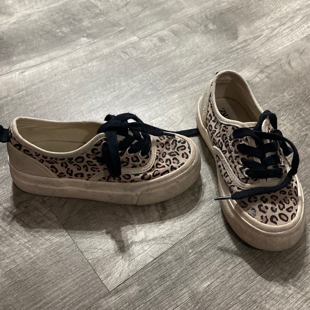 Zara kids leopard sneaker